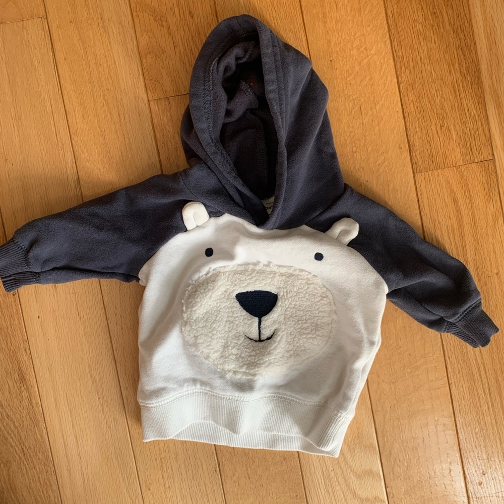 Polar Bear Sweatshirt 3 months Carter’s